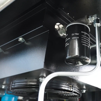 Compresseur d'air à vis industriel RTTW CE avec onduleur PMVF 30HP 22kw 8Bar 100CFM pour sablage électrique rotatif Chine