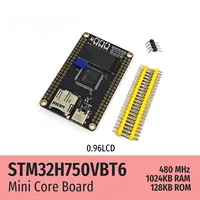 Carte de développement STM32H7 Core Board STM32H750VBT6 H7 Mini + écran TFT OLED de 0,96 pouce + module caméra OV7725