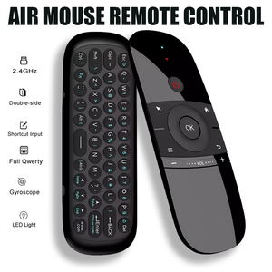 <span class=keywords><strong>Control</strong></span> Remoto Air Mouse Inalámbrico 2.4G Mini QWERTY con Aprendizaje IR, Antipérdida, Giroscopio de 6 Ejes, Compatible con Android, Windows, Mac, <span class=keywords><strong>Xbox</strong></span>, PS5, Linux, Raspbian - Product Image 1