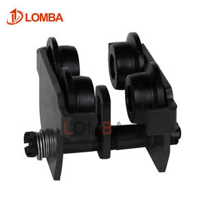 20Ton Zwaar Gelegeerd Staal Handgetrokken Sportwagen <span class=keywords><strong>Trolley</strong></span> Voor Kettingtakel Vierwielige Oem Aanpasbaar - Product Image 1