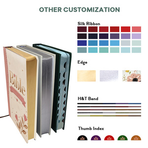 Servicio de Impresión de Biblias para Proveedores, Patrón Personalizado, Cubierta Blanda en <span class=keywords><strong>Hebreo</strong></span>, Doble <span class=keywords><strong>Idioma</strong></span>, Inglés, Biblia Sagrada - Product Image 4