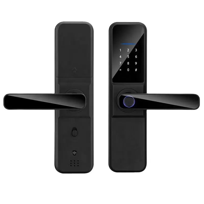 High Quality Smart locks TUYA TTLOCK App WiFi Biometric Digital Keypad Fingerprint Door Lock