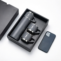 Tasse Thermos Isotherme Double Paroi en Acier Inoxydable Design Moderne Grande Capacité Isolation Thermique 12-24 Heures Cadeaux d'Affaires pour