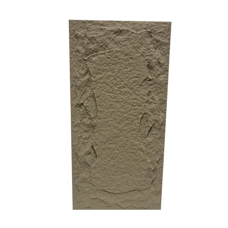 Piscina Resina Pu Grande Faux Stone Rock 3D Pu Faux Stone Pillar Painel Coluna Pedra Wraps