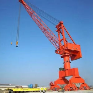 Grúa <span class=keywords><strong>de</strong></span> pórtico móvil tipo riel montado en el suelo móvil Grúa <span class=keywords><strong>de</strong></span> agarre Portal <span class=keywords><strong>de</strong></span> grúa multiusos - Product Image 1