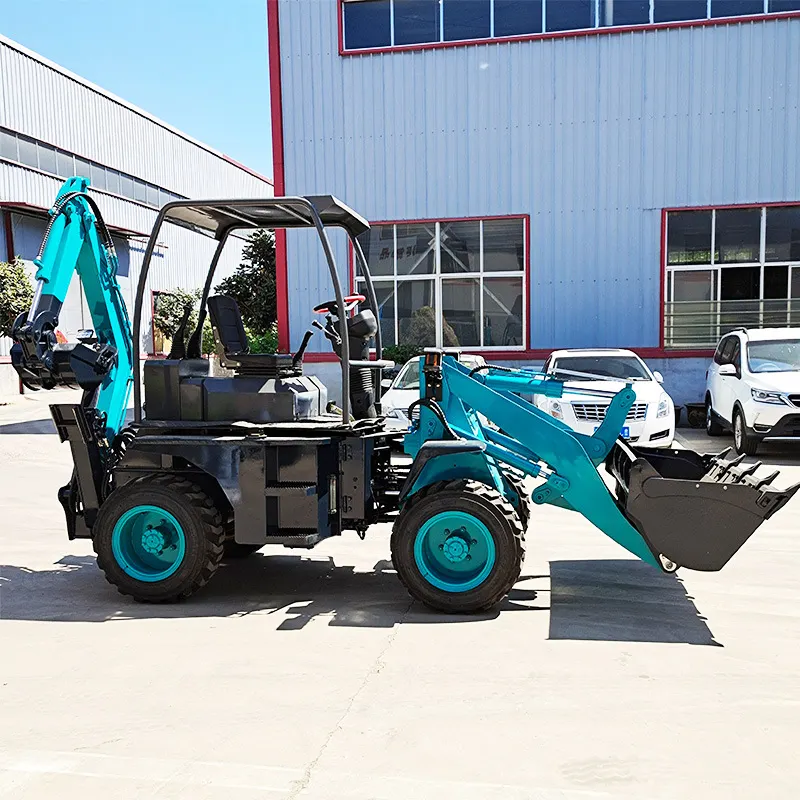 chinese cheap loader backhoe with price compact 4x4 in the mini backhoe loaders for sale mini tractor backhoe loader