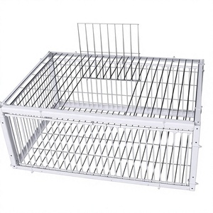 Jaula para <span class=keywords><strong>Palomas</strong></span> con Diseño Unidireccional para Exteriores, con Puerta Automática Oscilante para <span class=keywords><strong>Palomas</strong></span> Mensajeras, Jaula para <span class=keywords><strong>Palomas</strong></span> con Entrada Unidireccional - Product Image 2