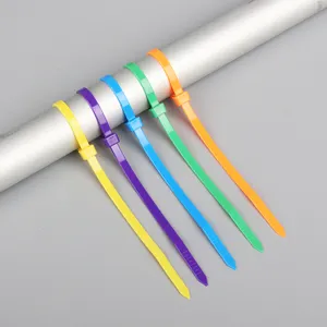 Haitai Siliconen Rubber Zelfsluitende Nylon Kabel Stropdas In Verschillende Grootte