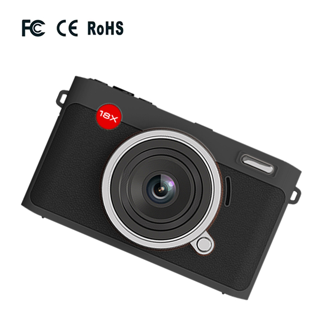 4 Inch Touchscreen 64MP 5K Mirrorless Digital Camera with WiFi Autofocus Burst Shooting Multi-language Options