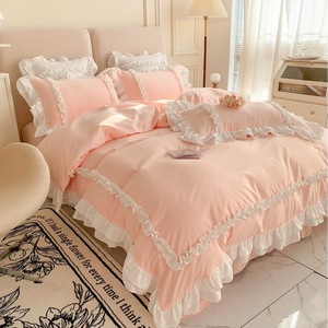 Set di quattro pezzi copripiumino copripiumino prezzo basso biancheria da letto in puro cotone resistente all'usura di alta qualità set di quattro pezzi - Product Image 5