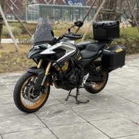 Moto de tourisme Voge Ds525x 494cc, moto d'aventure à double usage, bicylindre refroidi, ABS, TCS, suspension KYB, réservoir de carburant de 18l