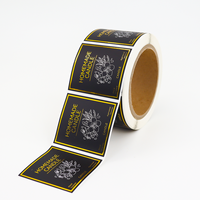 Étiquette de bougie en BOPP brillant résistant aux rayures et imperméable, autocollante, imprimée sur mesure pour pot d'aromathérapie
