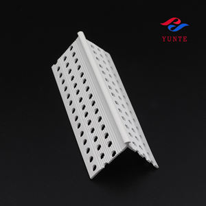 Protecteur de bord mural blanc angle droit perle d'angle en plastique pvc - Product Image 3