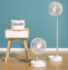 Hot Selling 3600mAh USB Rechargeable Foldable Fan Portable Mini Air Cooler for Africa Electric Power <strong>Source</strong> for Cars - Product Image 5