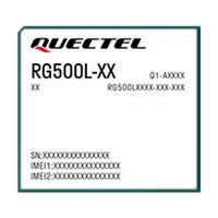 Module 5G NR Quectel RG500L Sub-6GHz LGA FOTA pour routeurs sans fil, CPE et passerelles domestiques