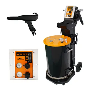 KF-K1 Metal Powder Coating Spray Gun With Big Fluidizing Hopper