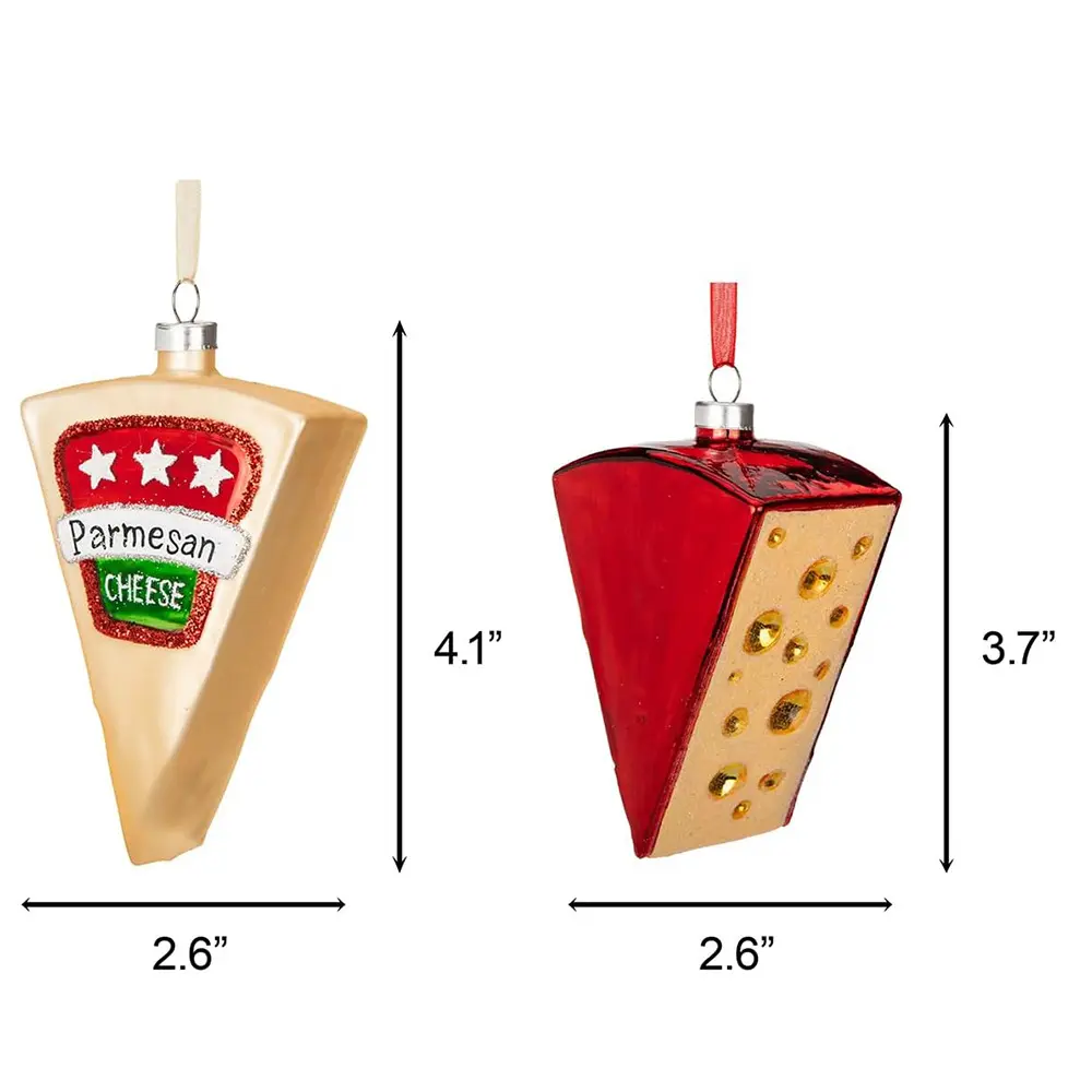 New Design Multicolor Glass Cake Food Pendant DIY Accessories for Making Pendants Custom Size