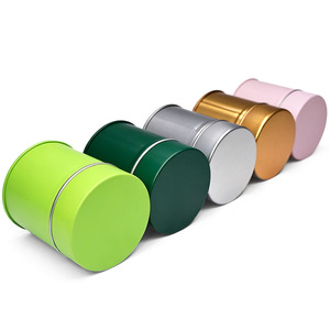 Venta al por Mayor de Fábrica, Envío Rápido, Lata Cilíndrica de 30g, Envase Metálico para Té Matcha en Polvo, Té Suelto, Empaque para Regalo - Product Image 2