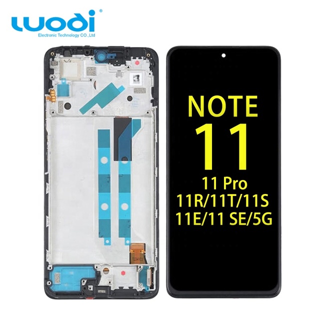 Brand Quality for xiaomi Replacement Note 11r 11t 11s 11se 5g Lcd Combo for Redmi Note 11 Display
