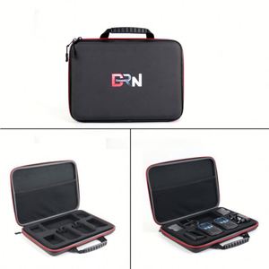 Custom Hard Shell EVA <b>Carrying</b> <b>Case</b> Tool Bag Wireless Interphone Storage <b>Case</b> Waterproof Leather Walkie Talkie Pouch Bag <b>Case</b> - Product Image 1