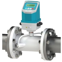 Débitmètre d'eau numérique TSONIC Sortie d'impulsions et transmission de données RS485 Capteur de compteur de débit de liquide alcalin acide 8-36VDC