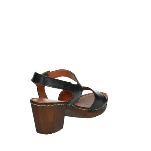 Pq5113633 sandali con tacco in pelle alla moda con cinturino aperto alla caviglia con chiusura in vera pelle per l'estate autunnale - Product Image 3