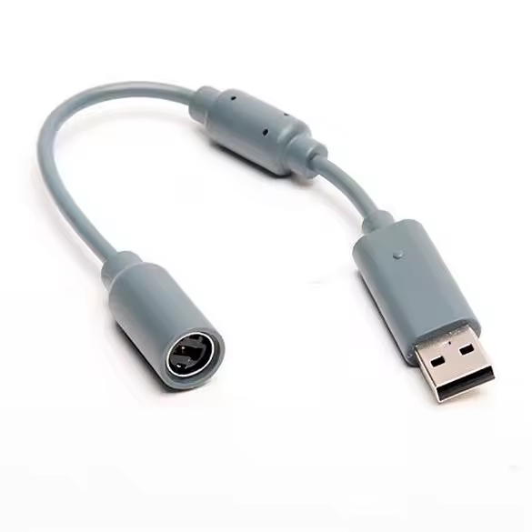 Extension Converter Cable for Xbox 360 Controller to PC USB Adapter Cord for Xbox 360 Breakaway Cable