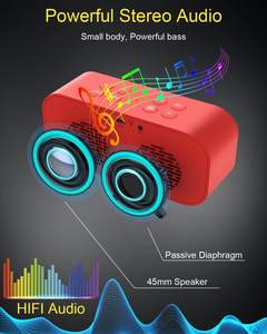 Vente en gros 2025 – Haut-parleur LED avec lecteur de musique, affichage numérique, carte TF et réveil de table – Nouveauté très prisée - Product Image 6