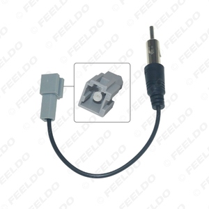 Adaptador de <span class=keywords><strong>Antena</strong></span> de Radio para Automóvil, Conector Hembra de 1 PIN a Conector Macho ISO para Honda CRV Civic Accord, <span class=keywords><strong>Cable</strong></span> de Radio de <span class=keywords><strong>un</strong></span> <span class=keywords><strong>Solo</strong></span> Cabezal - Product Image 2