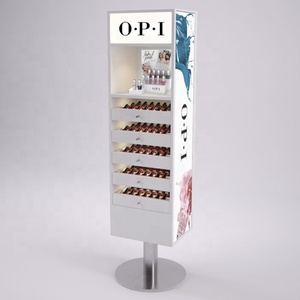 Tùy chỉnh miễn phí đứng trang điểm mỹ phẩm nước hoa hiển thị đứng giá xoay sơn móng tay hiển thị đứng cho cửa hàng - Product Image 3
