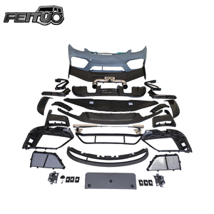 Nouveau kit carrosserie en fibre de carbone sèche pour <span class=keywords><strong>Cayman</strong></span> 718 <span class=keywords><strong>982</strong></span>, comprenant pare-chocs avant et arrière, spoiler, extension de passage de roue et aileron arrière, pour mise à niveau GT4 RS - Product Image 1
