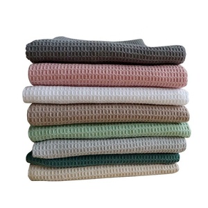 Paños de Cocina de Tejido <span class=keywords><strong>Waffle</strong></span> 100% Algodón Personalizables Sostenibles para Limpieza - Product Image 5