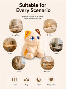 AI Interactive Talking <b>Plush</b> Toy Smart Emotional Companion Doll LLM Voice Chat Multi Language AI Pet For Kids Educational Gift - Product Image 5