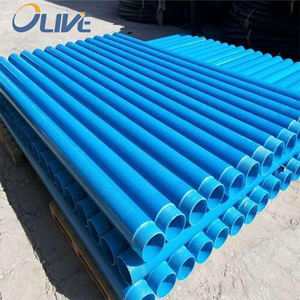 SCH80 PVC <span class=keywords><strong>Well</strong></span> Casing air sumur pipa PVC benang pengeboran Borehole Casing pipa irigasi pertanian - Product Image 5