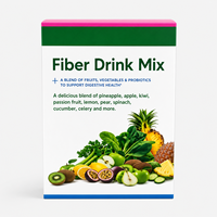 Belloss Fiber Powder High-Fiber Nutritional Supplement Drink Fruits Vegetables Probiotics 15 Sachets Vegetarian Improved Bone