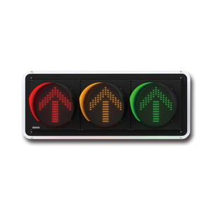 Feu de signalisation routière rond rouge et jaune de 400 mm avec compte à rebours, prix spécial pour les feux de signalisation - Product Image 2