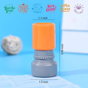 Paquete <span class=keywords><strong>de</strong></span> 6 Sellos <span class=keywords><strong>de</strong></span> Goma Fotosensibles Autoentintables para Maestros - Diseño <span class=keywords><strong>de</strong></span> Buen Trabajo para Educación y Evaluación <span class=keywords><strong>de</strong></span> Maestros - Product Image 3