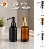 Pompa Dispenser Sabun Stainless Steel 304 dengan Kerah Kayu Bambu 24/410 28/400 Bersertifikasi CE RoHS untuk Hotel, Kamar Mandi, Dapur