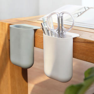 Porte-stylo de bureau pour moniteur, pince d'écran, boîte de rangement de bureau, papeterie de bureau et scolaire, organisateur de rangement latéral de table, grand format - Product Image 2