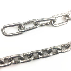G43 DIN766 Enlace corto DIN763 Enlace largo Medio ASTM80 NACM90 JIS Estándar AISI316 AISI304 Cadena de acero inoxidable 316 - Product Image 6