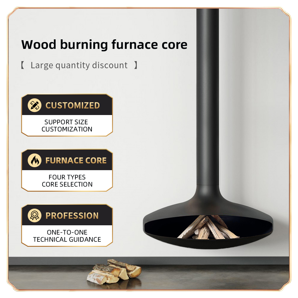 UFO - เตาผิงไม้ - 1000 มม.