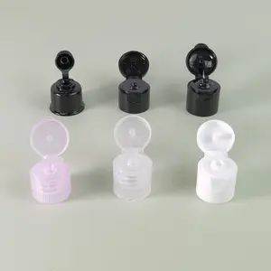 स्वनिर्धारित लोगो 18 mm प्लास्टिक की बोतल टोपी पीपी सामग्री गर्म बिक्री फ्लिप टोपी पेंच टोपी