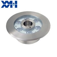 Luz LED RGBW para Fuente Subacuática, Controlada por DMX, de Acero Inoxidable 304, IP68, para Parques Acuáticos Interactivos Municipales