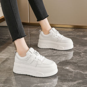 Zapatillas Deportivas Casuales con Cordones para Mujer, que Aumentan la Estatura, Nuevas, a la Moda, Cómodas y Antideslizantes, Venta al Por Mayor - Product Image 3