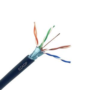UTP/FTP/<span class=keywords><strong>SFTP</strong></span> Cat5e cobre/CCA/HCCA Lan Cable 4 pares 24AWG 305 m/rollo soporte OEM servicio pasar Flukee prueba 150MHz Cable de red - Product Image 6