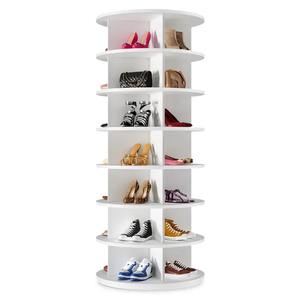 <span class=keywords><strong>Zapatero</strong></span> giratorio de madera <span class=keywords><strong>Zapatero</strong></span> giratorio de 360 ° - Product Image 1