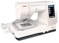 Machine à coudre Janome Memory Craft 9850 édition limitée pour la broderie, la couture de vêtements, la décoration intérieure, la création de tissus, la couture à domicile