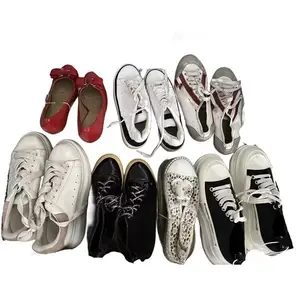 Çin fabrika orijinal marka kadın ayakkabı 2nd premium lüks bayanlar ayakkabı ukay ukay yüksek kalite kullanılan kızlar markalı ayakkabı