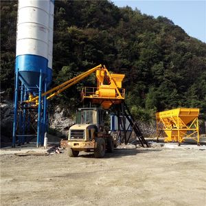 Planta Mezcladora de Concreto Fija de Alta Calidad, Equipo de Construcción, Planta Dosificadora Estacionaria en Venta - Product Image 2