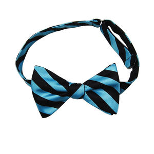 Mens untied <span class=keywords><strong>Bow</strong></span> quan hệ in bowties sọc sọc kẻ sọc beo Polka Dot tự <span class=keywords><strong>BOW</strong></span> TIE - Product Image 3